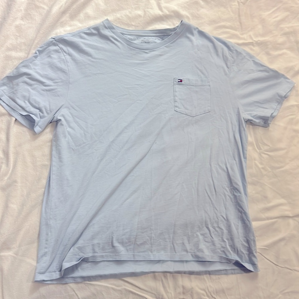 Men’s XL baby blue Tommy Hilfiger t-shirt
